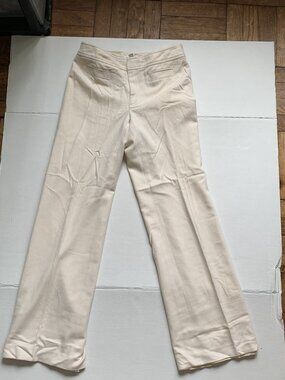 BANANA REPUBLIC HARRISON STRETCH WOOL CASHMERE BLEND PANTS SIZE 2